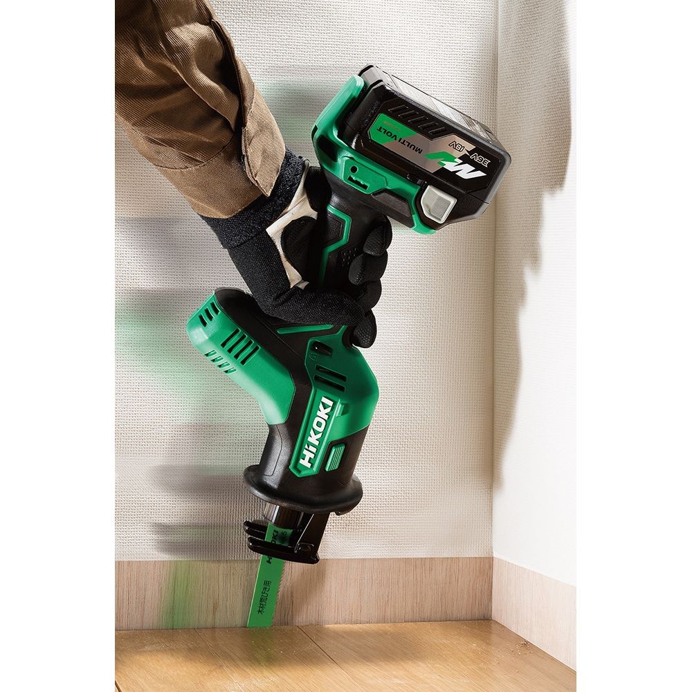 ハイコーキ　HIKOKI １８Ｖセーバソー（蓄電池１個、充電器付き） CR18DA (XPZ), グリーン, CR18DA (XPZ)