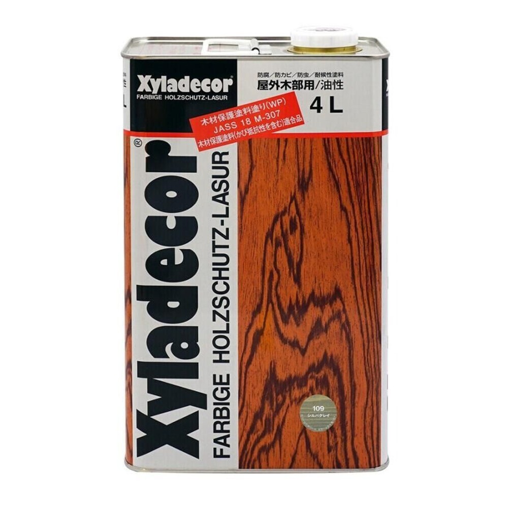 キシラデコール 　４Ｌ　シルバーグレー, シルバーグレー, 4.0L