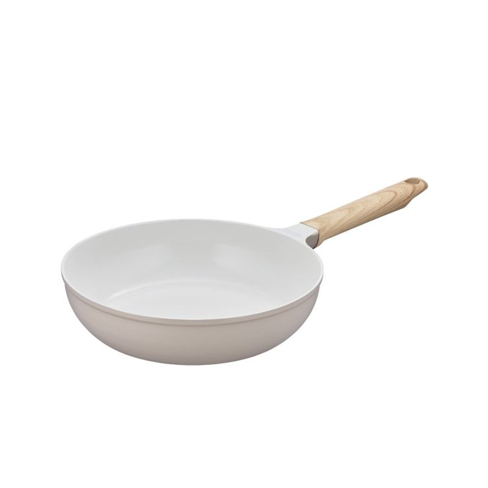 サーモス　セラプロテクトシリーズフライパン　２４ｃｍ　ＫＦＯー０２４　ＧＧ, グレージュ, 24cm