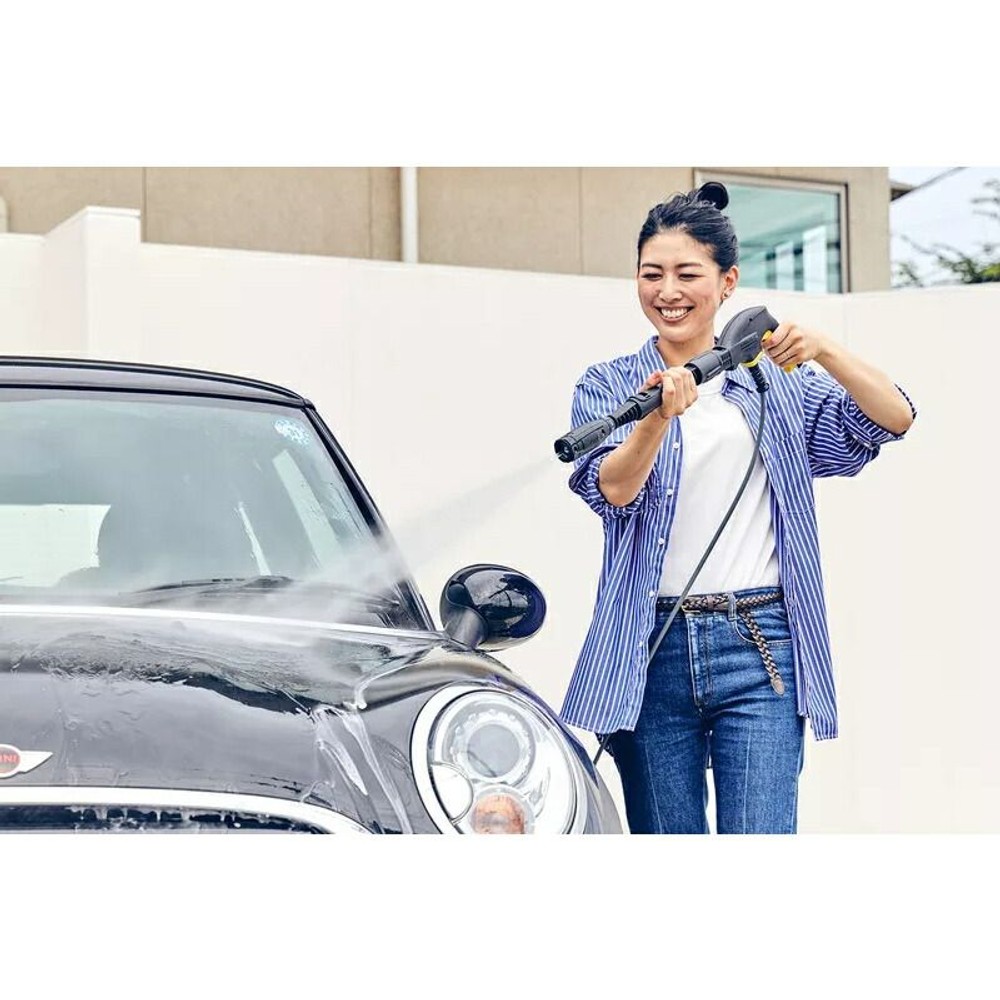 KARCHER（ケルヒャー） 高圧洗浄機 K MINI, イエロー, 50Hz/60Hz共用