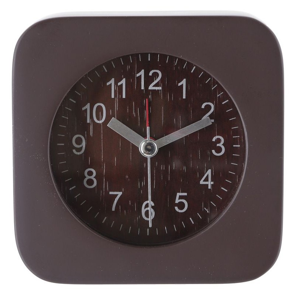 置時計　ウッド　スクエア, ホワイト, その他サイズ１