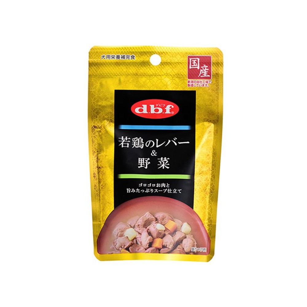 デビフ　若鶏のレバー＆野菜　100ｇ, レバー＆野菜, 100g