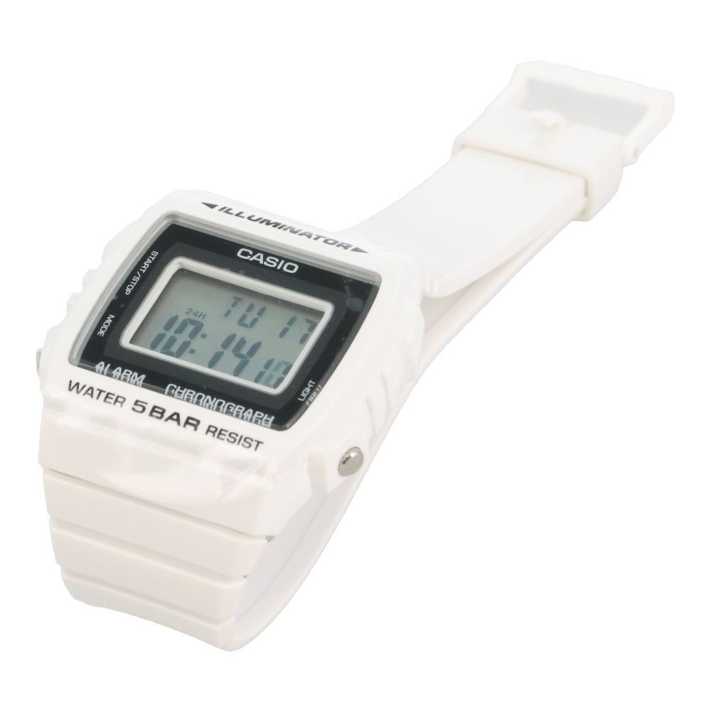 カシオ　デジタルウオッチ　カシオコレクション　スタンダード　５気圧防水, ホワイト, 幅40.7mm