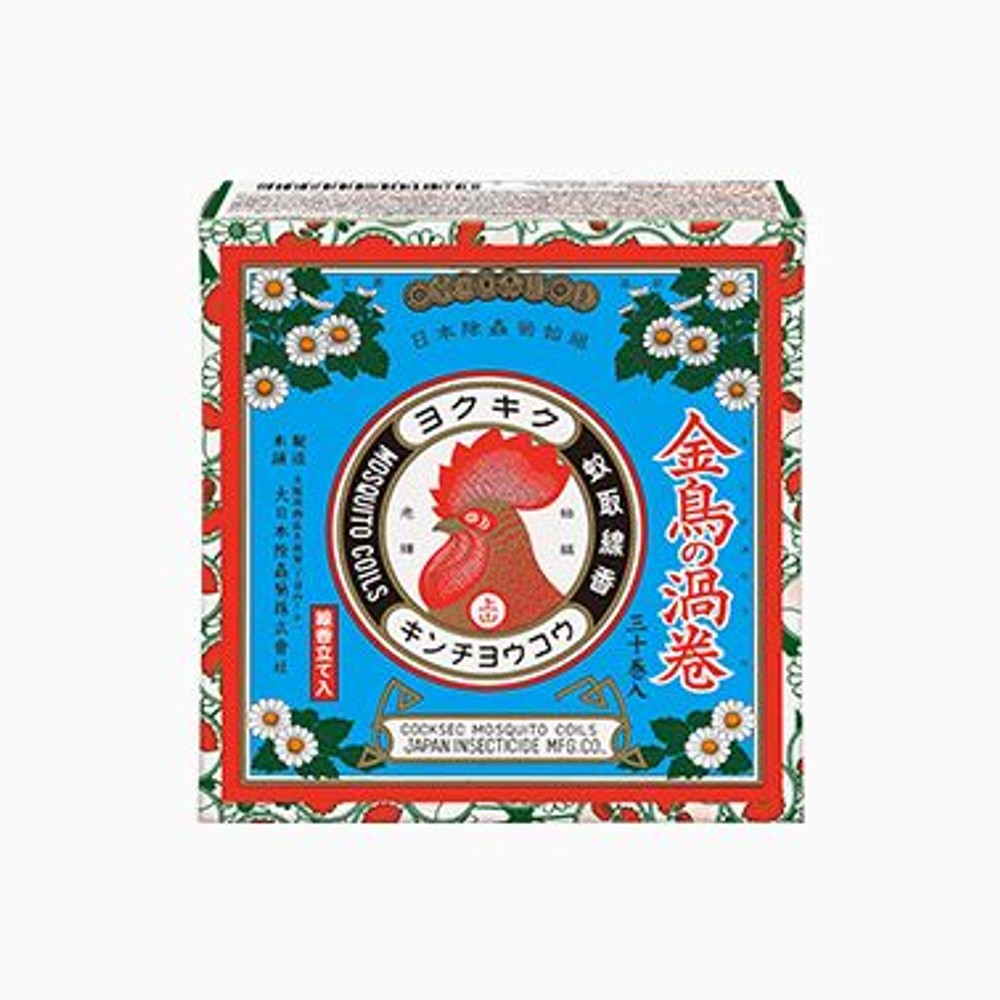 金鳥　金鳥の渦巻　蚊取り線香　ミニサイズ　３０巻, 蚊取り線香, 30巻