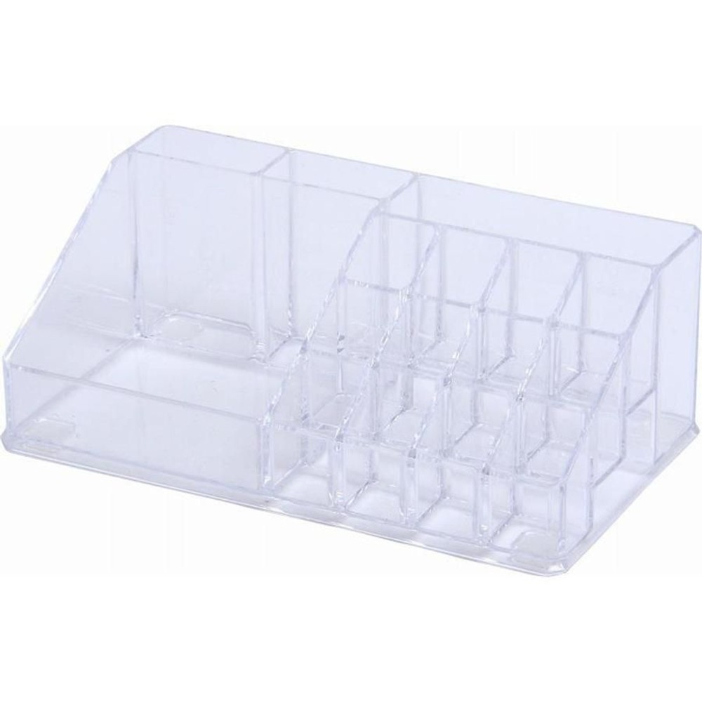 不二貿易  ＰＳコスメ収納　マルチオーガナイザー 【メーカー直送 代引不可】, クリア, Lサイズ