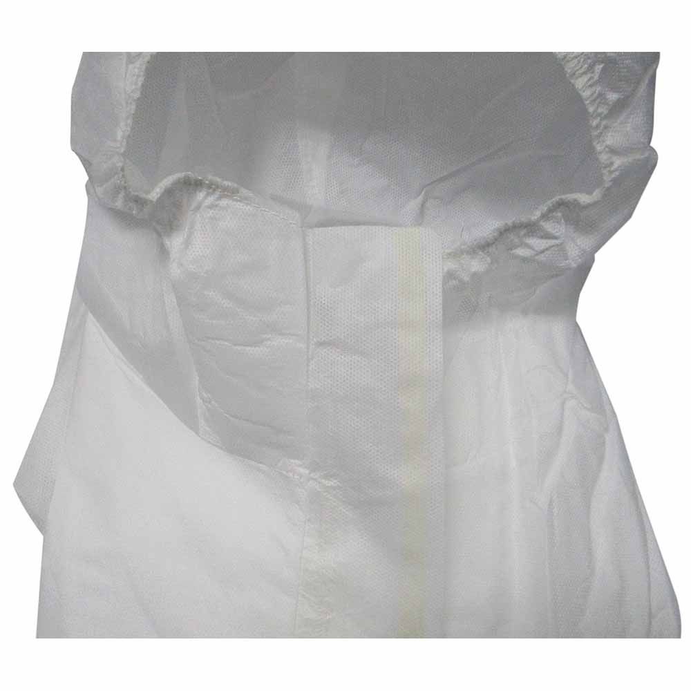 マイクロガード 使い捨て化学防護服 アスベスト作業用1500 S, 白, 使い捨て