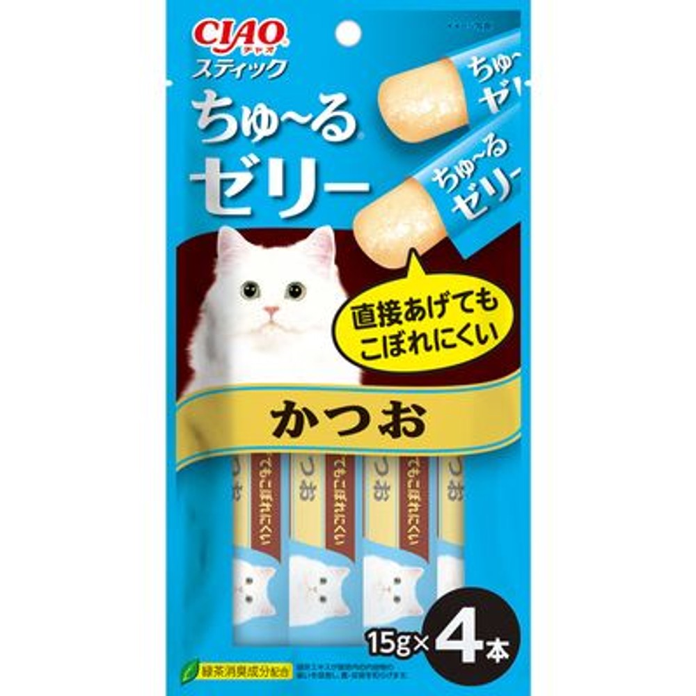 チャオ　スティック　かつお　15ｇＸ4, かつお味, 15g&times;4本