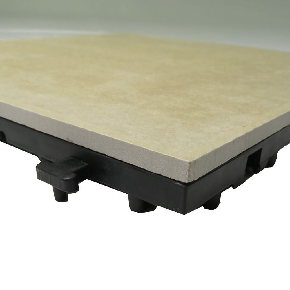 ジョイント式セラミックパネル, ブラウン, 6個セット