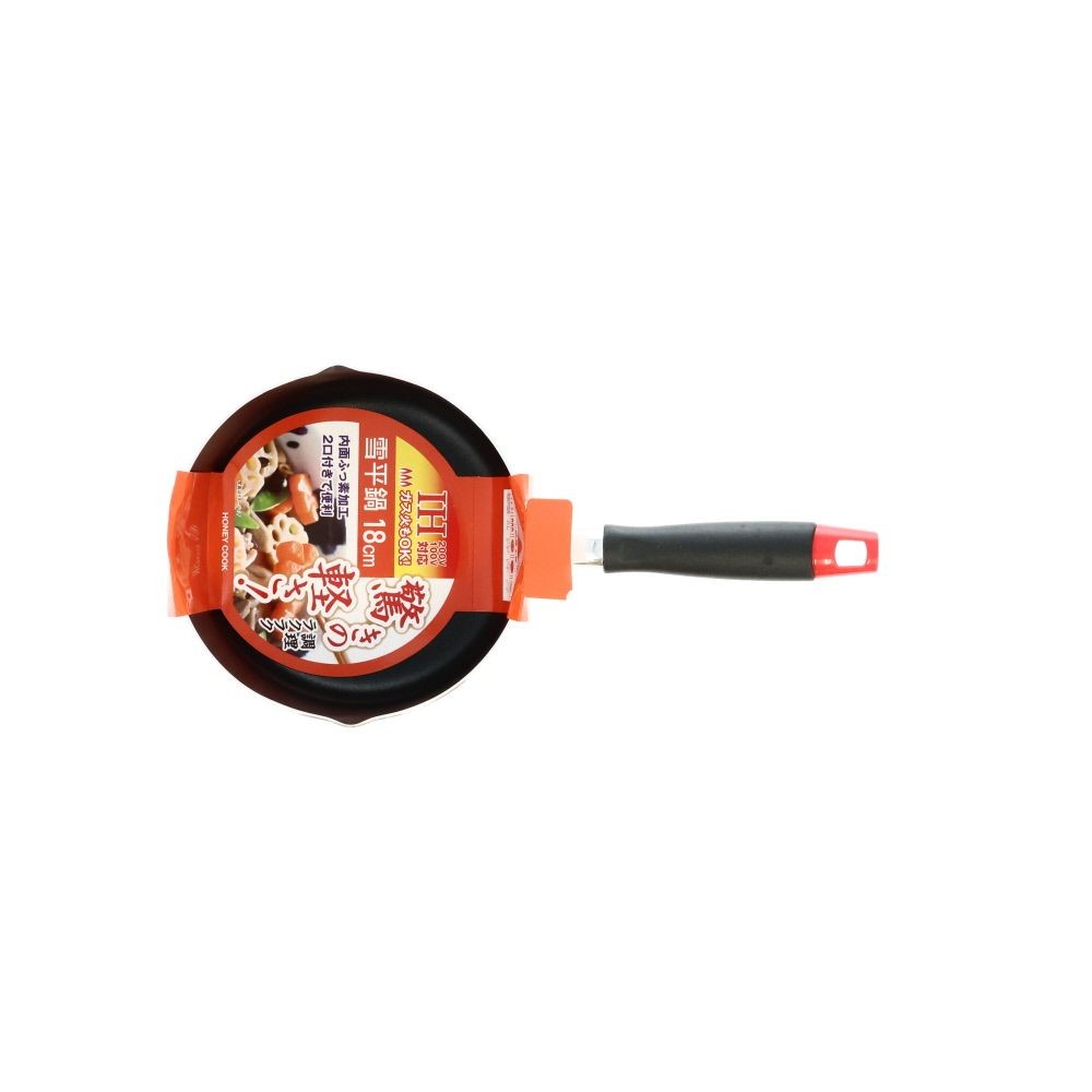 ＩＨ兼用　フッ素雪平鍋　, その他カラー１, 16cm