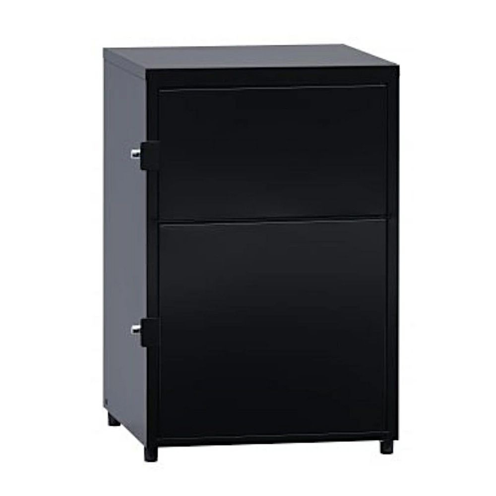 グリーンライフ 二段宅配ボックス レシーボ TR2-4568（BK）, ブラック, 幅452mm&times;奥行454mm&times;高さ680mm