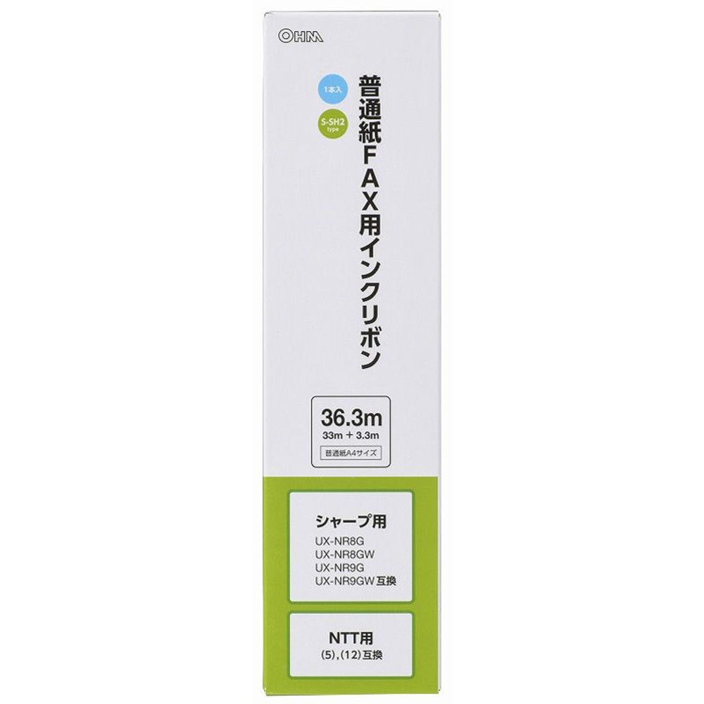 ＯＨＭ　普通紙ＦＡＸ用インクリボン　ＳーＳＨ2, その他カラー１, その他サイズ１
