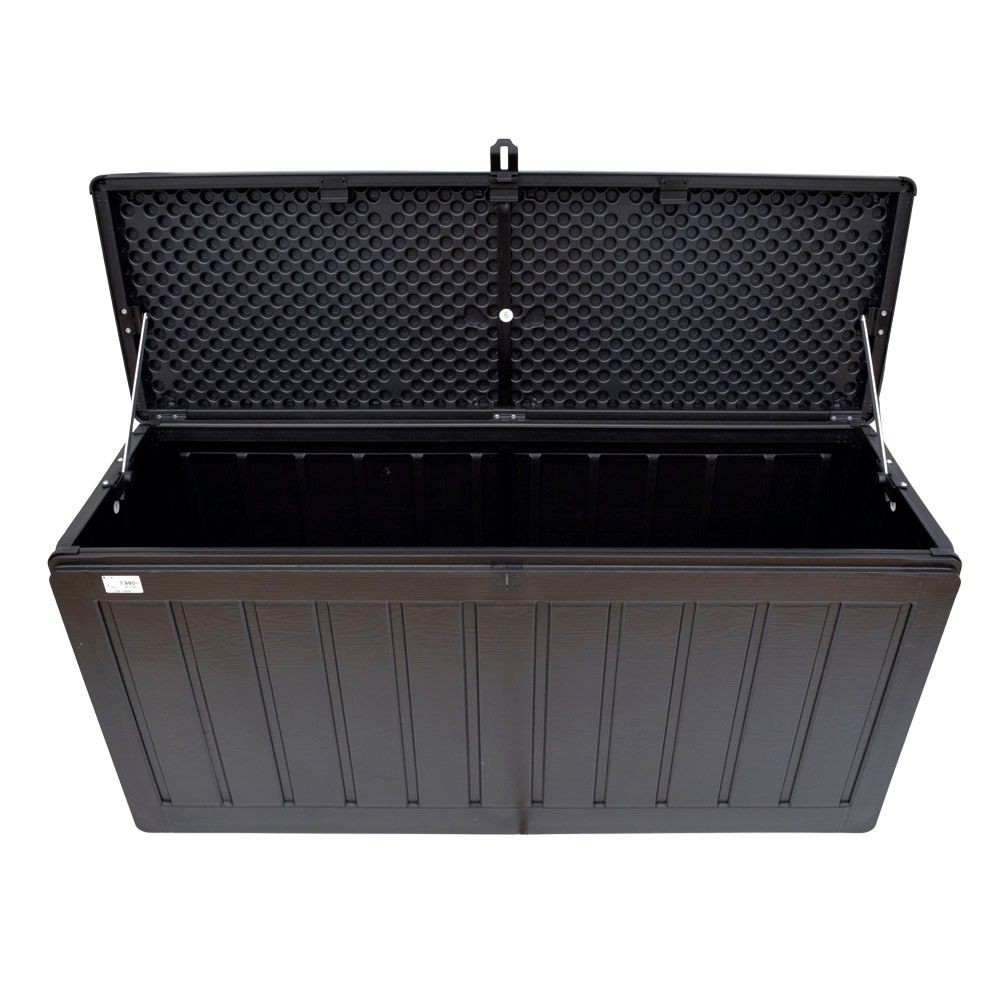 WIZ'A ウィザ　大型屋外分別ストッカー　約２４０Ｌ, ブラック, 240L