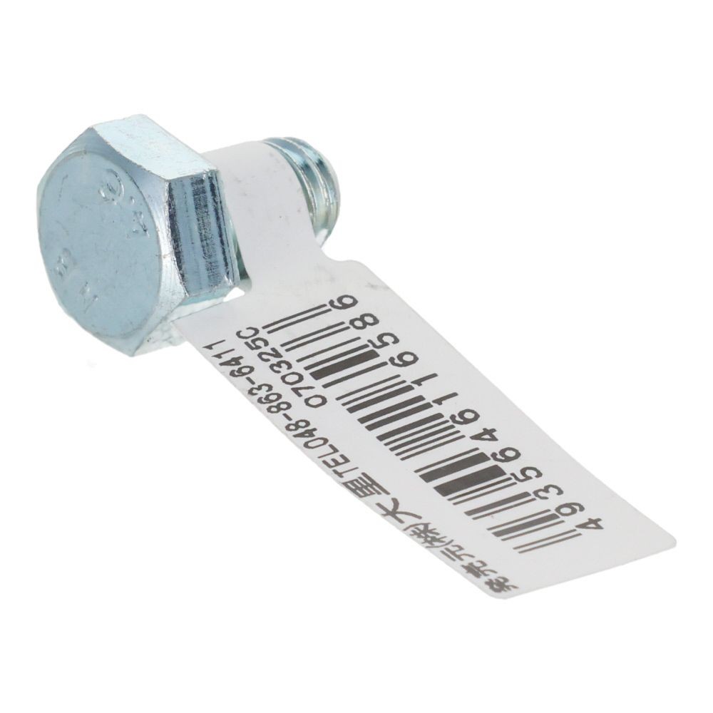 六角ボルト　ユニクロ　Ｍ８&times;１２, ボルト, M8&times;12