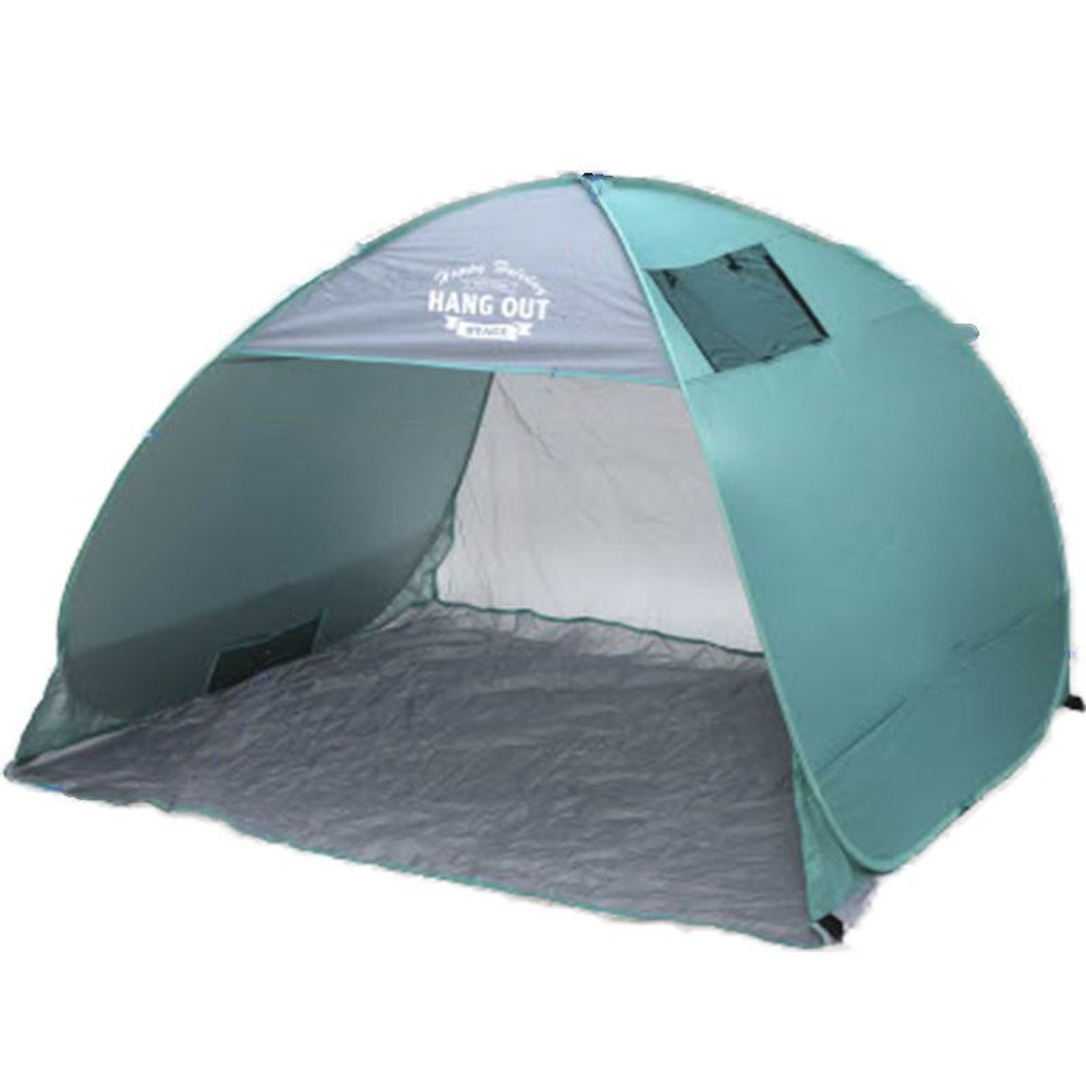 ワンタッチシェード　オープンタイプ　グリーン, グリーン, (約)幅 200&times;奥行150&times;高さ130cm