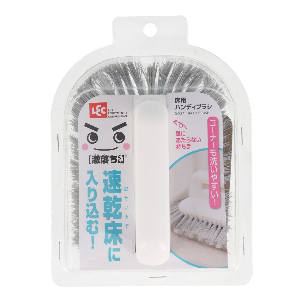 レック　床用ハンディブラシ, ホワイト, 床用