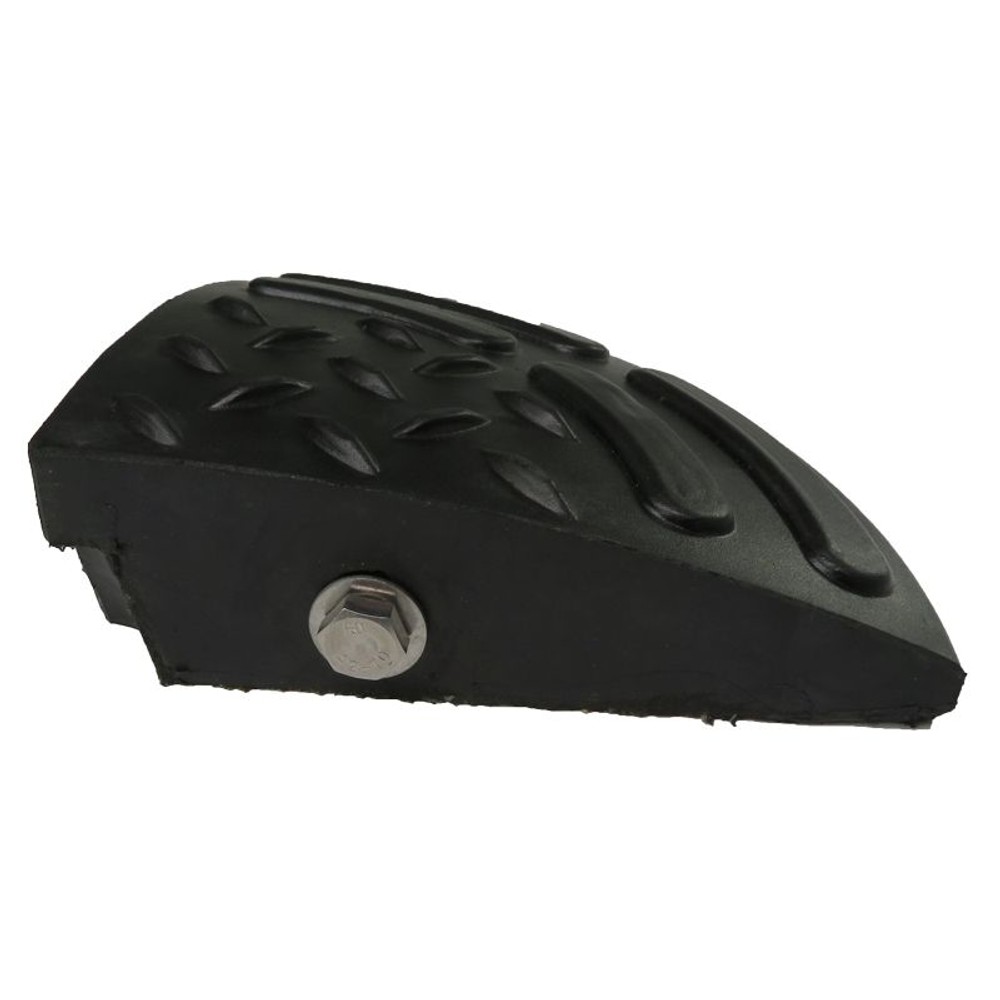 ゴム段差プレート, ブラック（幅150mm）, 高さ45mm