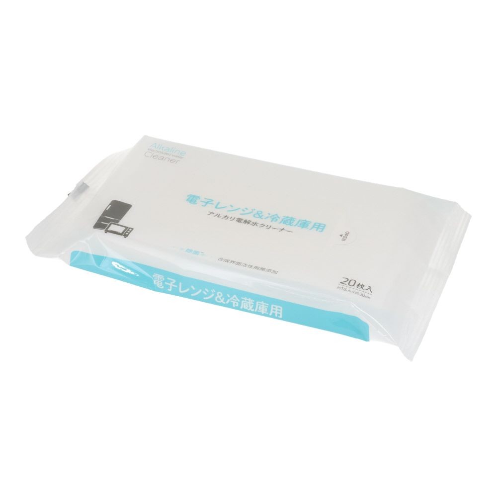 レンジ＆冷蔵庫用クリーナー, シートタイプ, 20枚