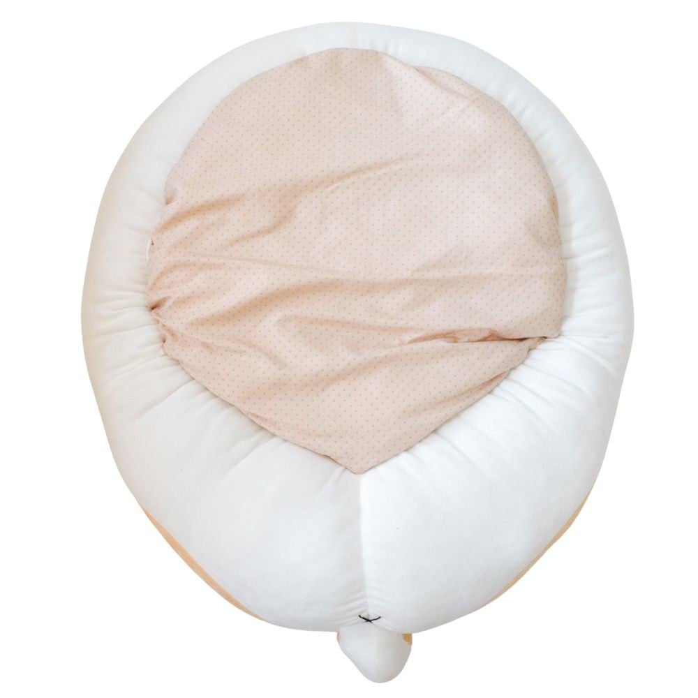 ひやっともちっと柴けつベッド, ベージュ, 60cm
