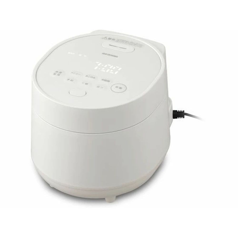 アイリスオーヤマ IHジャー炊飯器 3合 RC-MGB30-W, ホワイト, 幅215mm&times;奥行260mm&times;高さ198mm