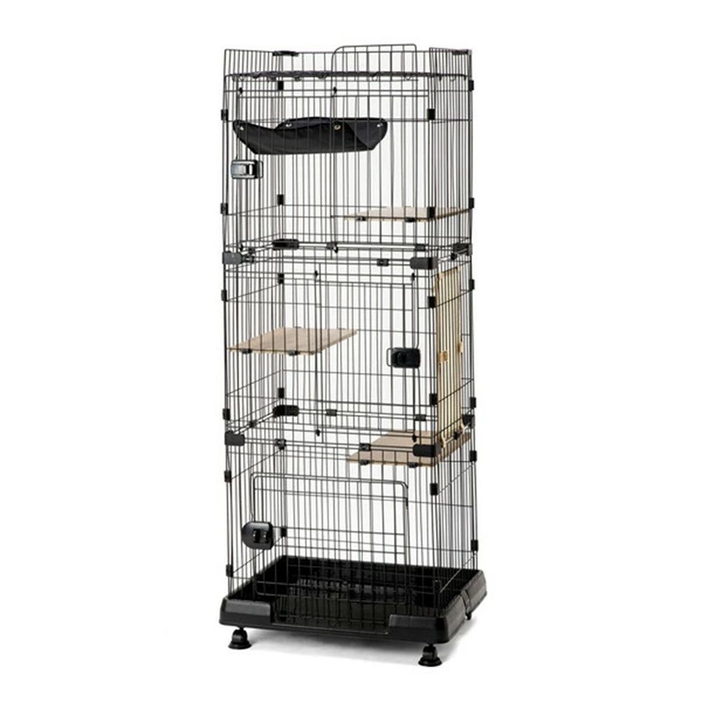 ルーフキャットケージ RFC-704, アイアンブラック, 幅690mm&times;奥行545mm&times;高さ1690mm