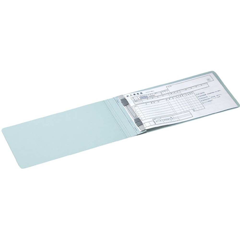 【20冊セット】コクヨ　統一伝票用フラットファイル　青　フーＶ４９Ｂ【メーカー直送・代引不可】, 青, B4 1/3-E