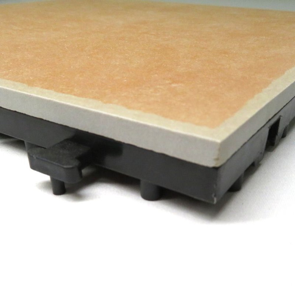 ジョイント式セラミックパネル　4枚貼, ブラウン, 6個セット