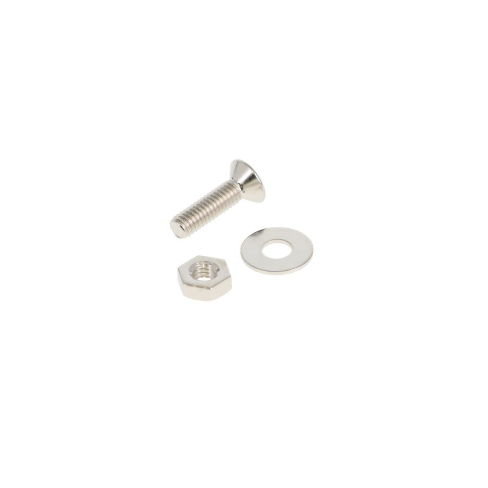 小ねじ皿Ｍ２．６Ｘ１０　　９入　ＤＯー４１３, ニッケル, M2.6&times;10mm