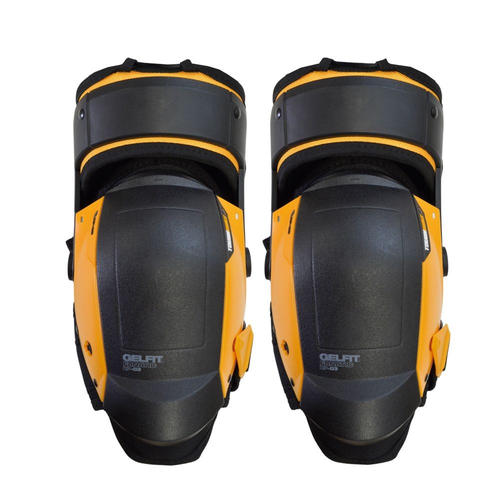 TOUGHBUILT（タフビルト）　GelFit FANATIC　ニーパッド　TB-KP-G3, 黒, TB-KP-G3