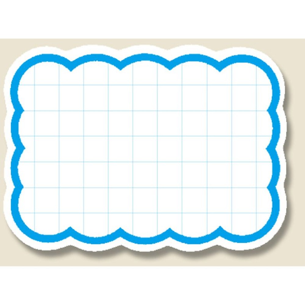 シモジマ　抜型カード　雲　M　50枚, ピンク, Mサイズ