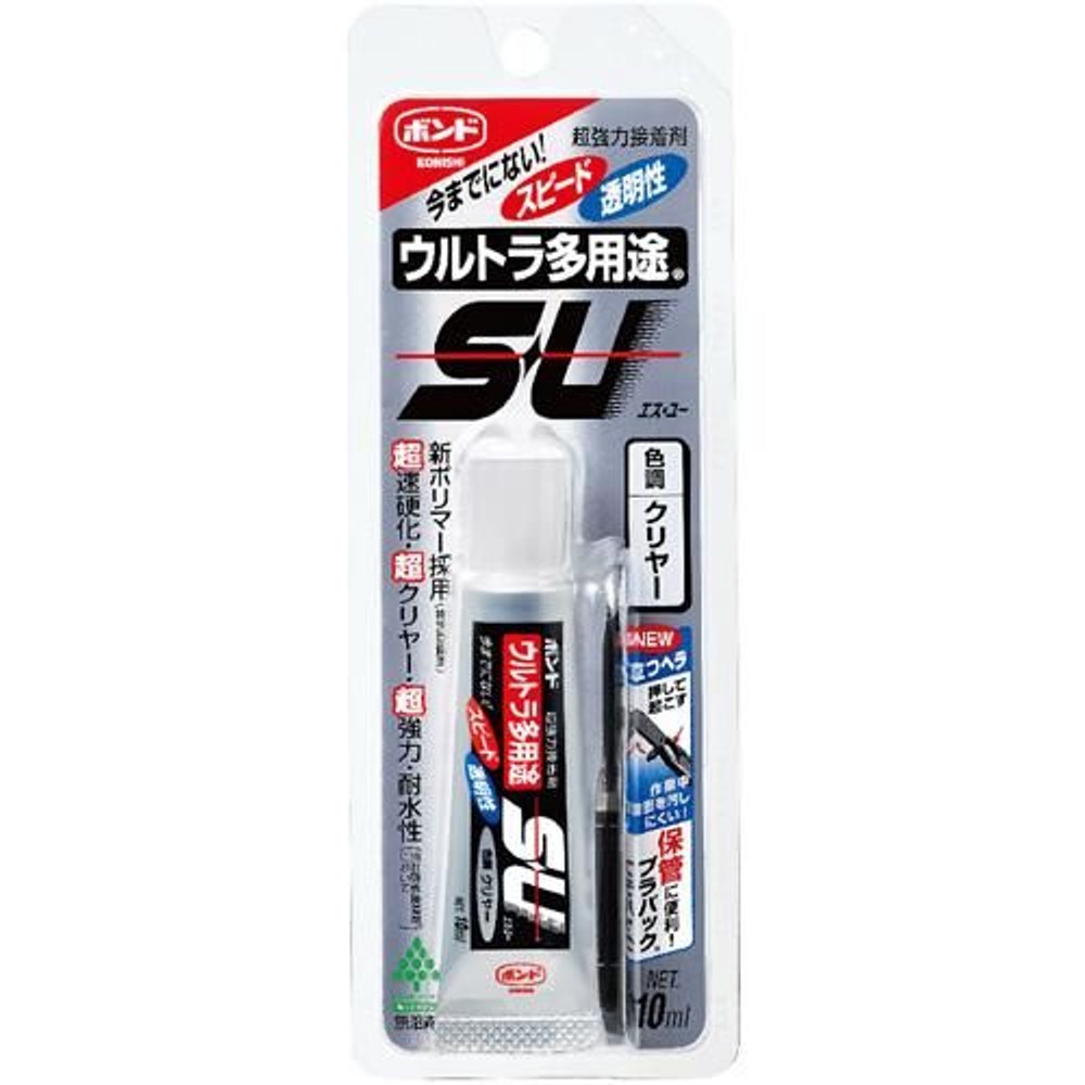 コニシ　ボンド ウルトラ多用途ＳＵ 10ml クリヤー, クリヤー, 10ml