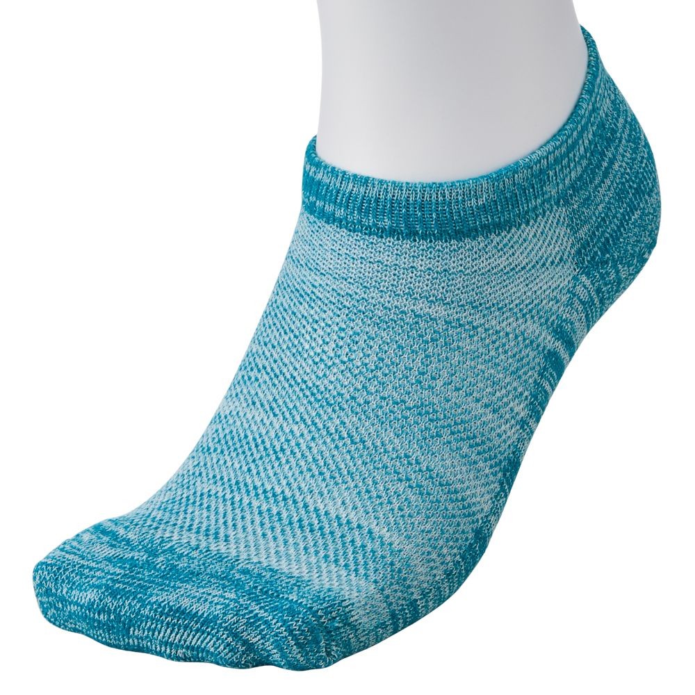 WIZ'A ウィザ 消臭・抗菌　銀イオン６P パイル先丸スニーカー丈　杢柄, アソート, 25.0〜27.0cm