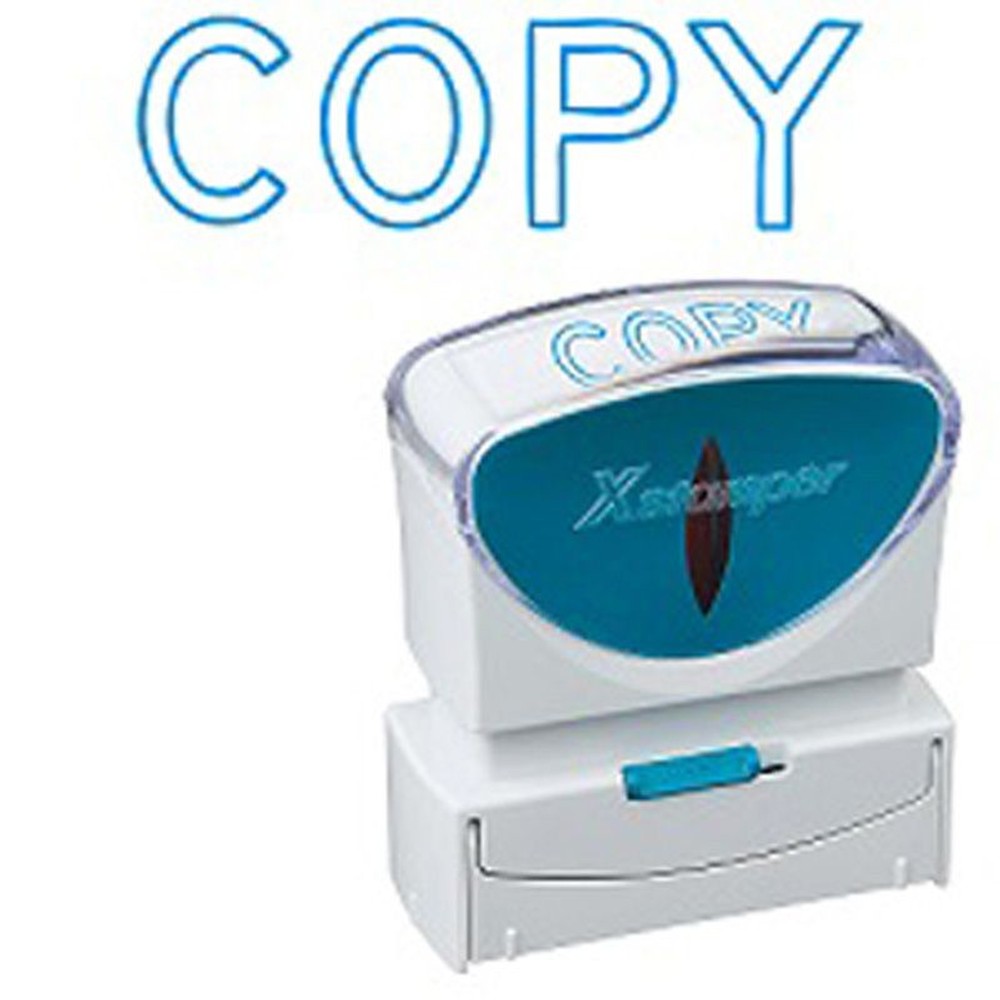 シャチハタ　ビジネスキャップレスＢ型　藍　ＣＯＰＹ, 藍, COPY