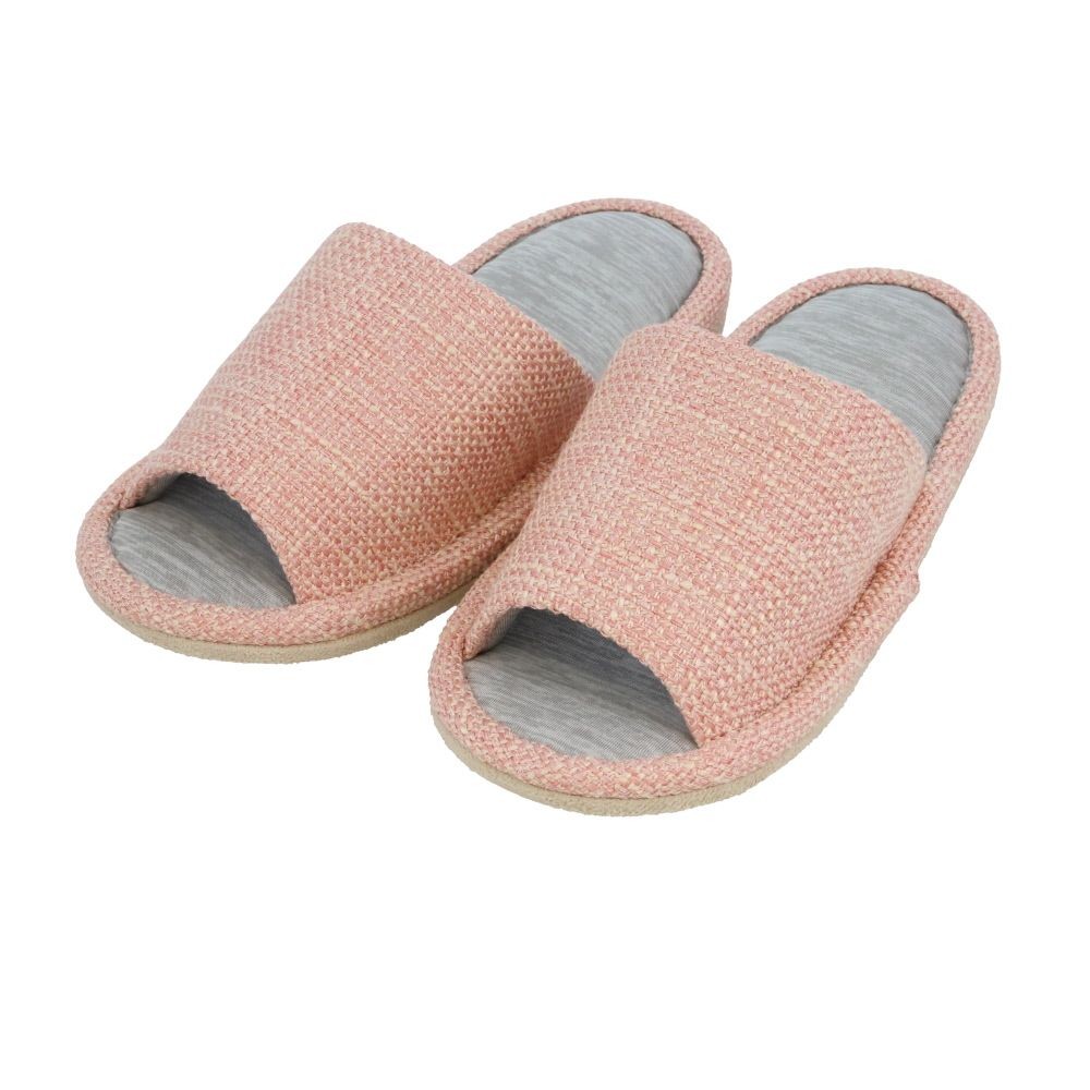 接触冷感ひんやりスリッパ　ＰＫ　Ｍ, ピンク, Mサイズ