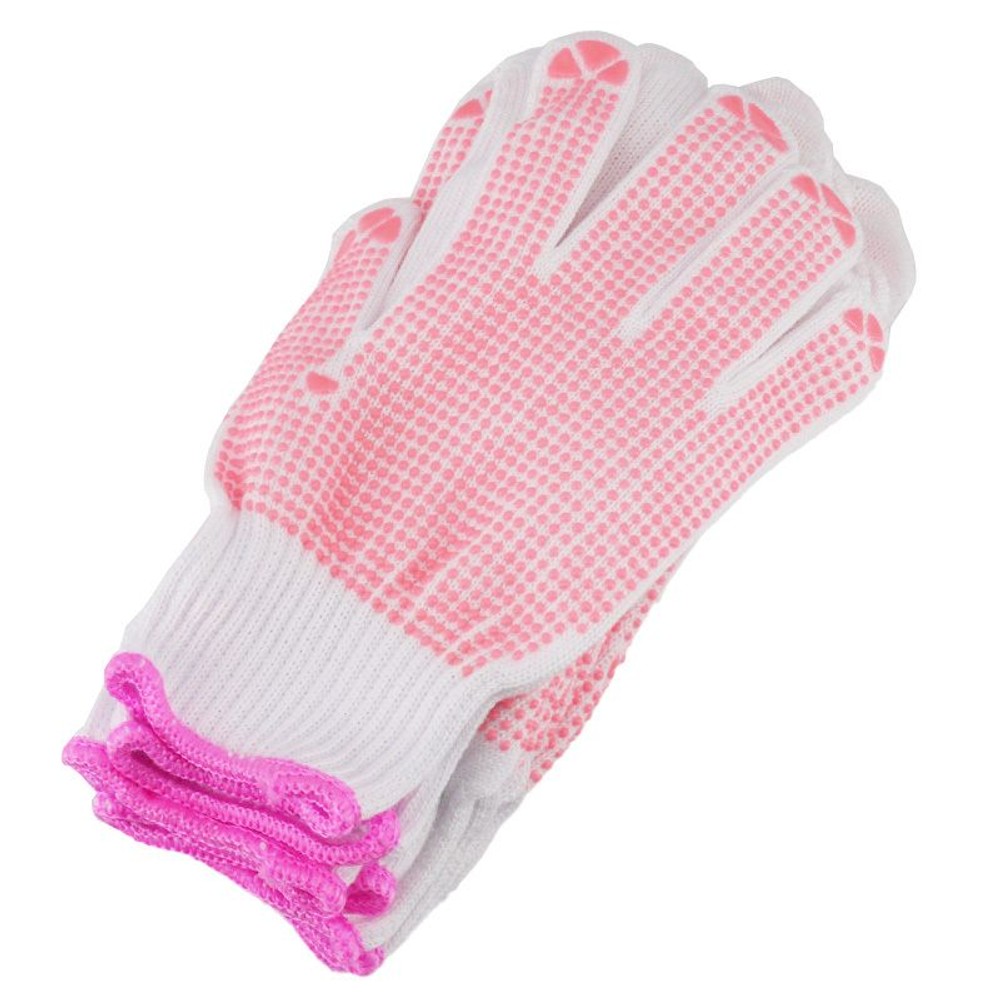 婦人スベリ止め綿薄手袋5双組 約200ｇ, その他カラー１, その他サイズ１