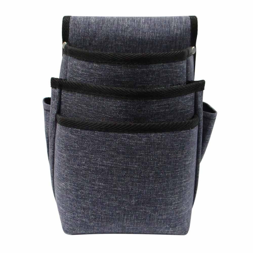 WIZ'A ウィザ 腰袋3段 WZB-004BL, ブラック, 3段