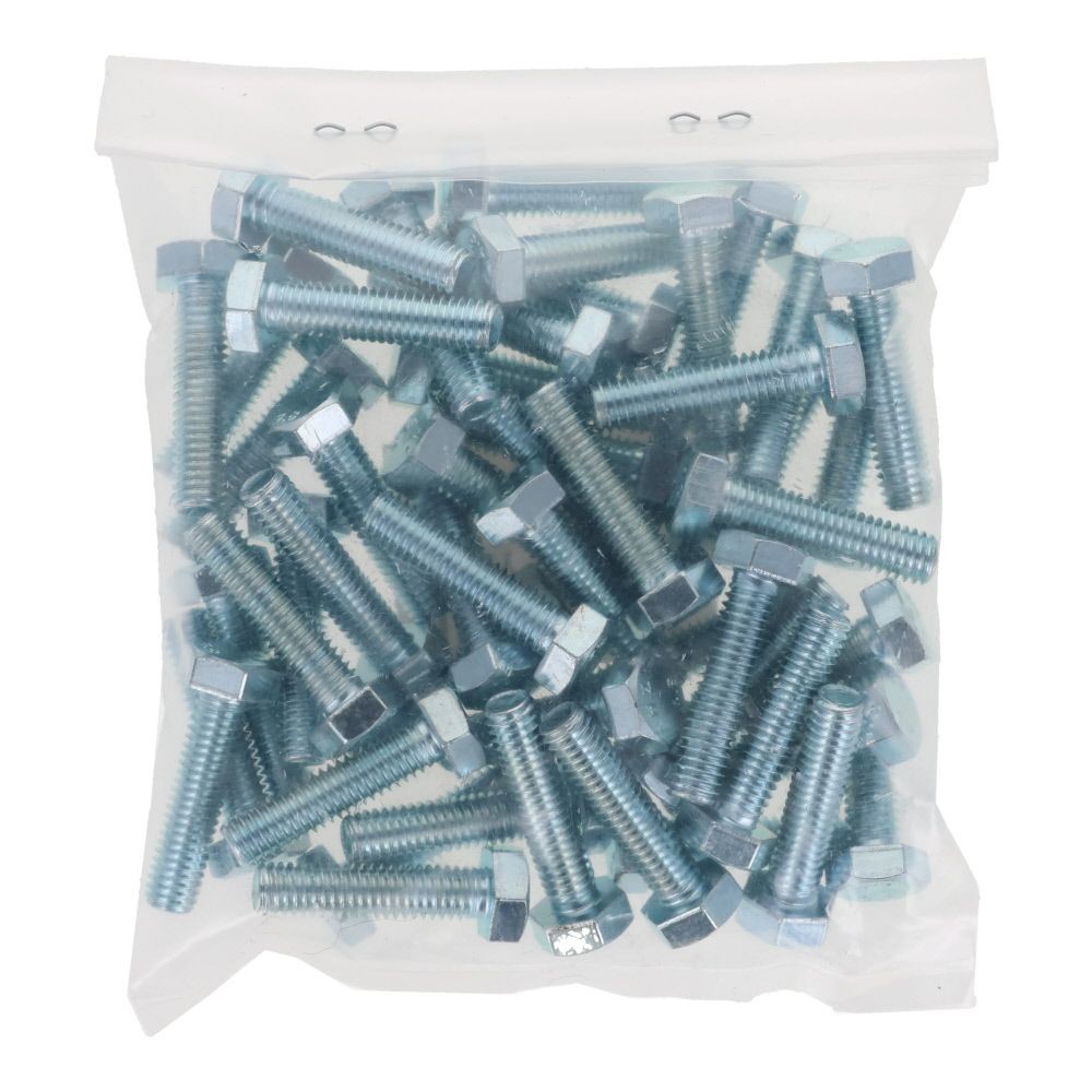 ユニクロ　六角ボルト　Ｍ６&times;２５　５０入, ボルト, M6&times;25