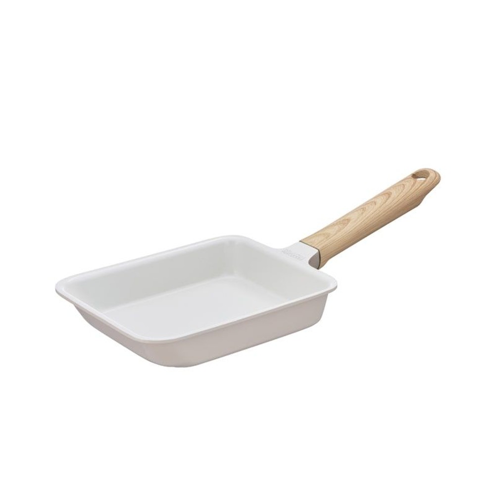 サーモス　セラプロテクトシリーズ卵焼きフライパン　ＫＦＯー０１３Ｅ　ＧＧ, グレージュ, 卵焼き