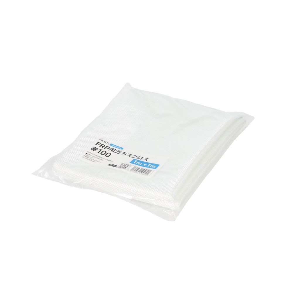 FRPガラスクロス　＃100　1m&times;1m, FRP用, 1m&times;1m
