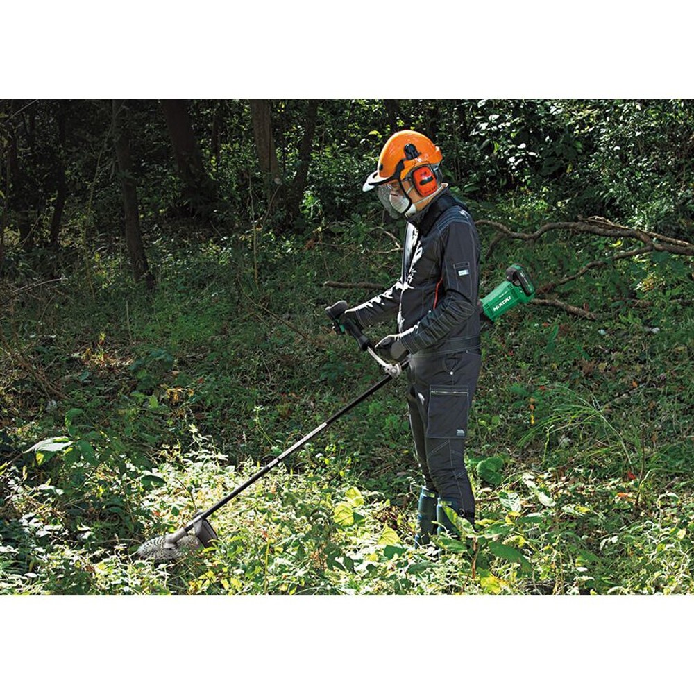 【数量限定】電池２個付 ハイコーキ 36Vコードレス 刈払機  CG36DC(D)(WPZ)255mm 蓄電池・充電器セット＋進呈品 蓄電池付, アグレッシブグリーン, 36V