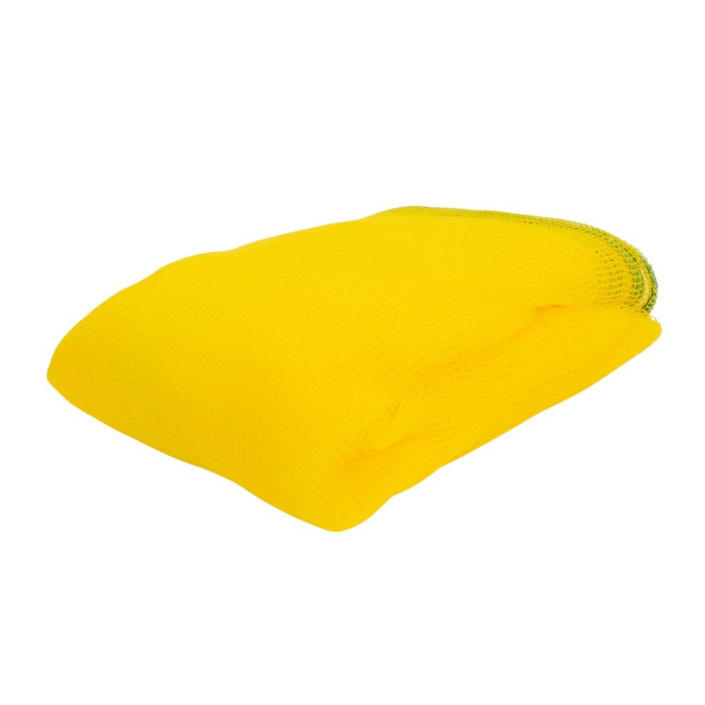 カラスネット　イエロー   目合い約4mm, イエロー(1.5), 1.5×1.5m