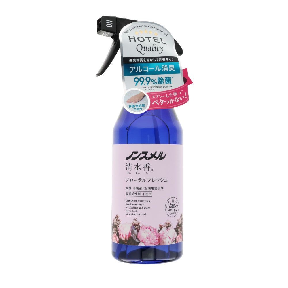 白元アース　ノンスメル清水香　フローラルフレッシュの香り　本体　４００ｍｌ, フローラルフレッシュの香り, 400ml