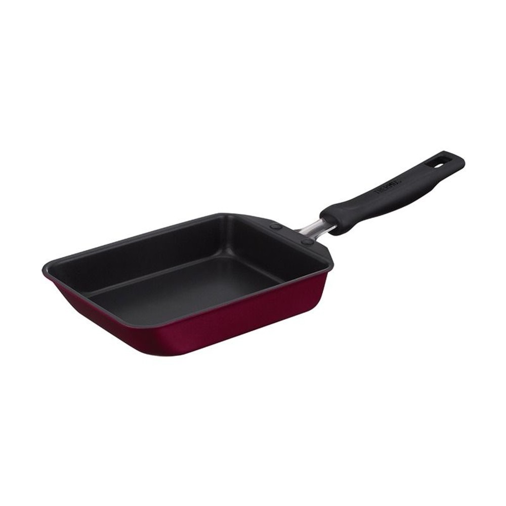 サーモス　ＩＨ卵焼きパン ＫＦＭー０１３Ｅ Ｒ, レッド, 玉子焼き用