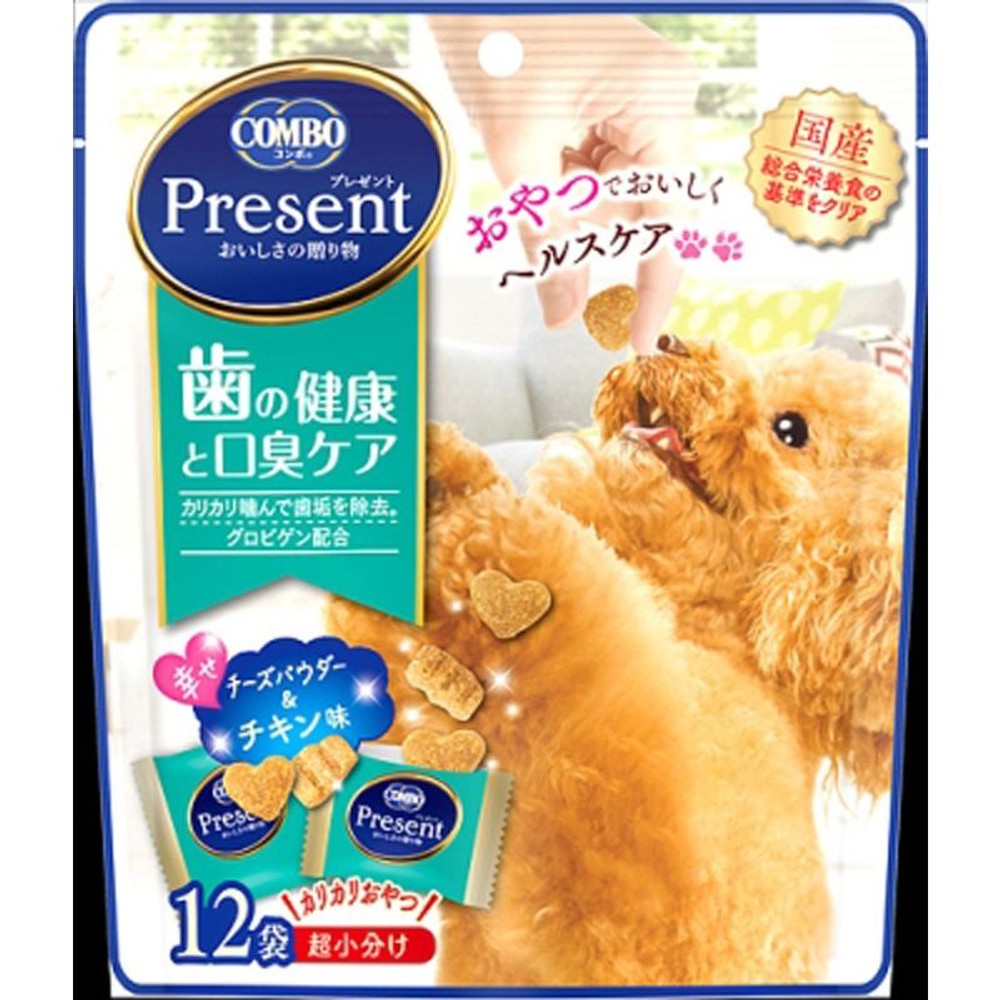 日本ペット　プレゼントドッグおやつ　歯の健康と口臭　36ｇ, 歯の健康と口臭, 36g