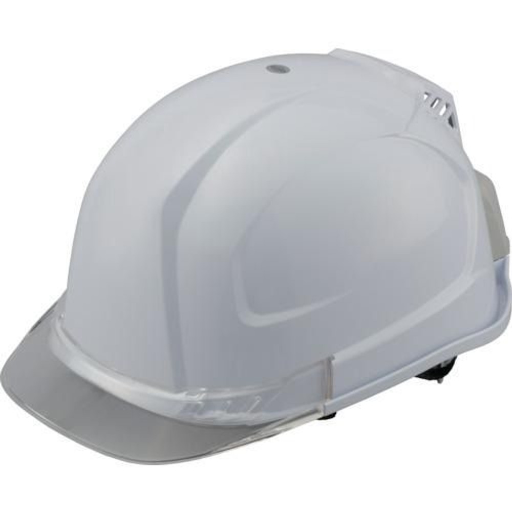 TOYO 送風機内蔵ヘルメット NO.395F-C, 白, 頭囲(cm)：53?62