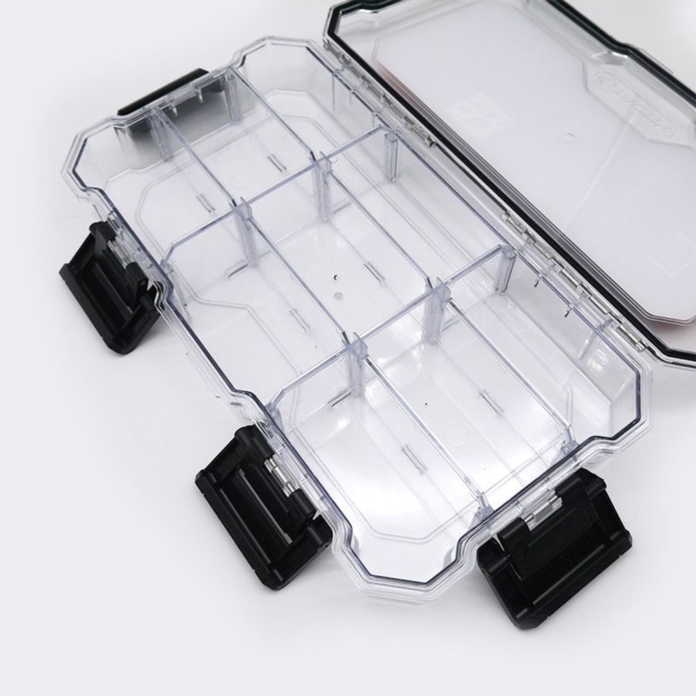 防水パーツケース 仕切り6, クリア（S）, Sサイズ