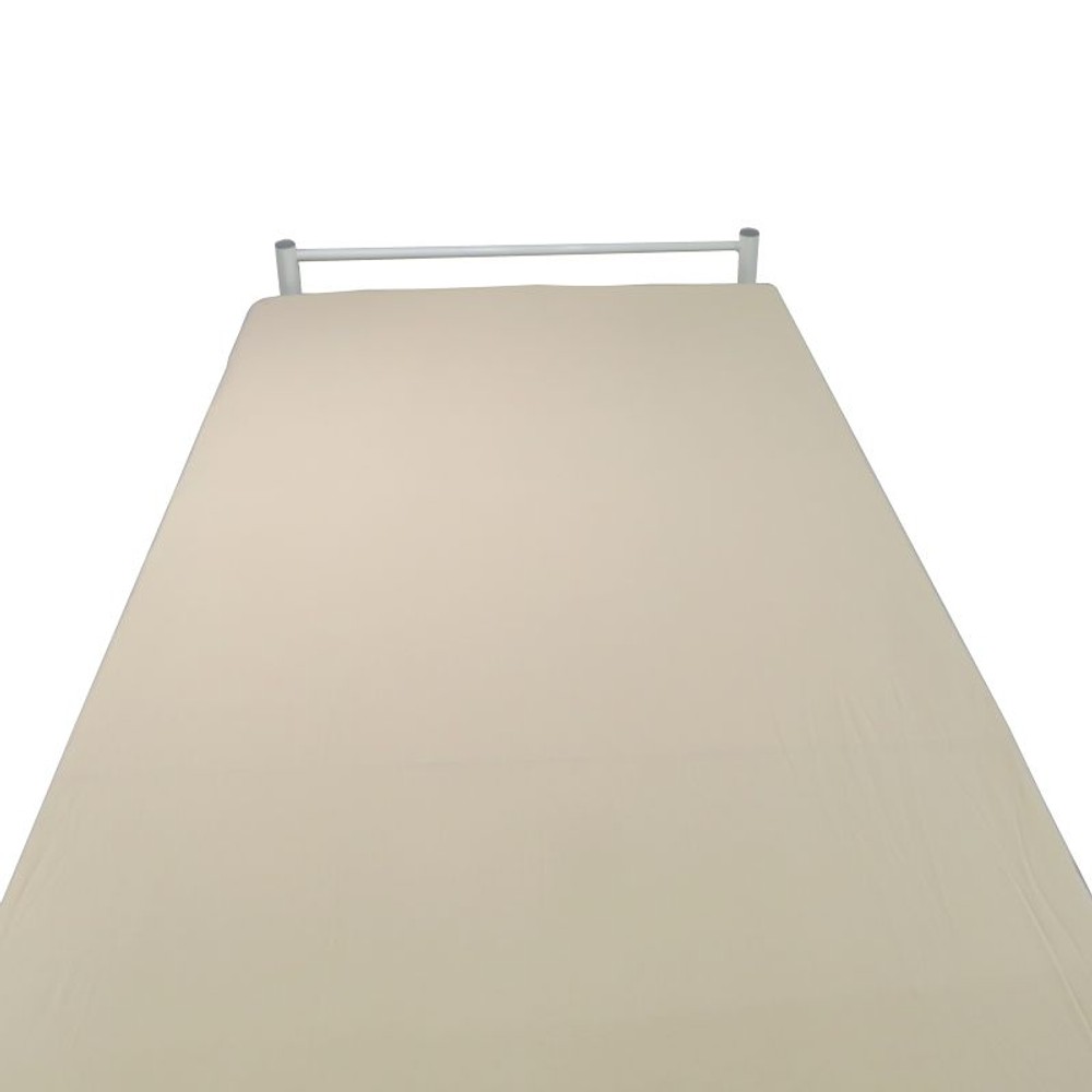 簡単脱着のびるニット地のぴったりシーツ　セミダブル・ダブル兼用, ブルー, セミダブル・ダブル兼用