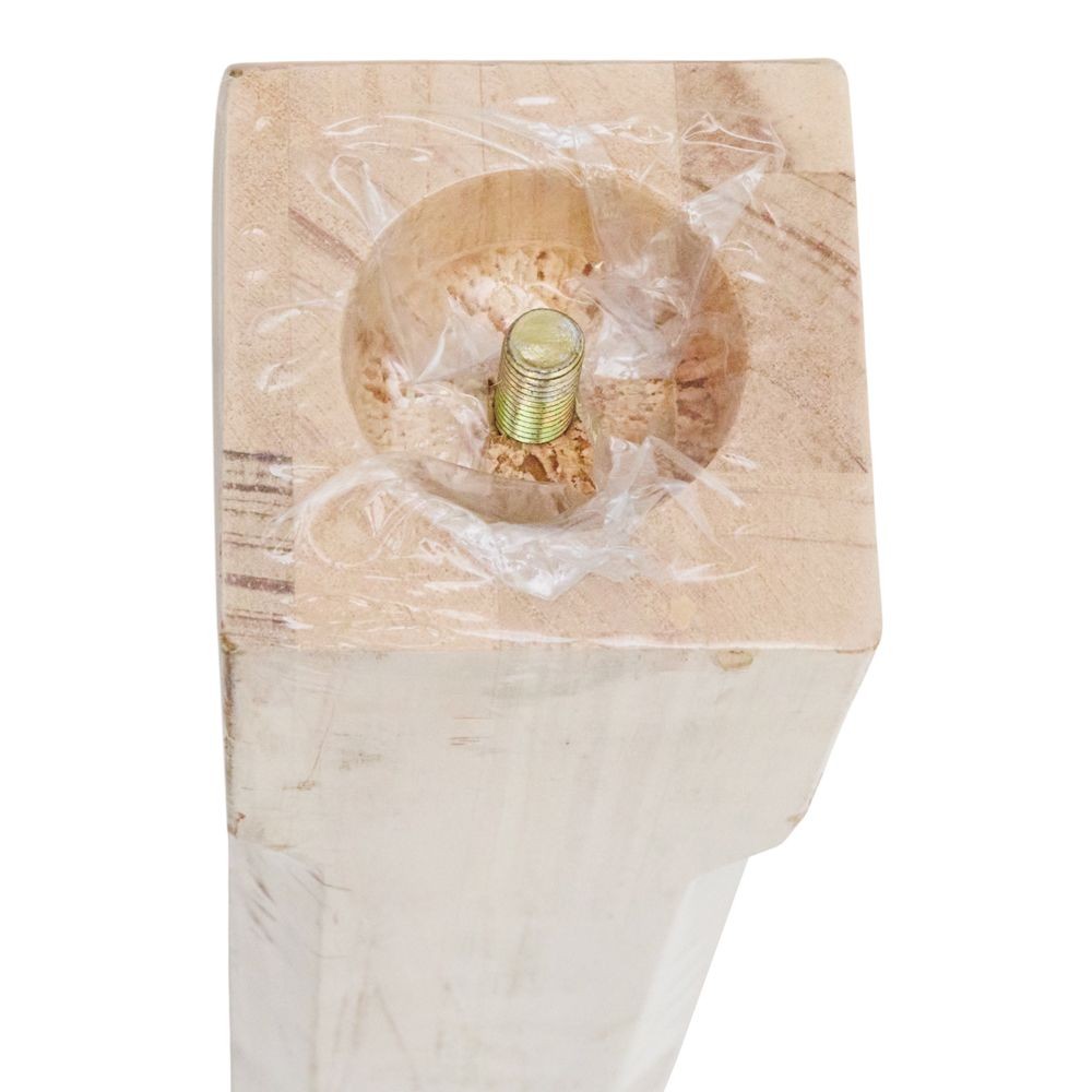 メルクシパイン角脚 ボルト付 約330×60×60mm, Φ60mm, 330mm
