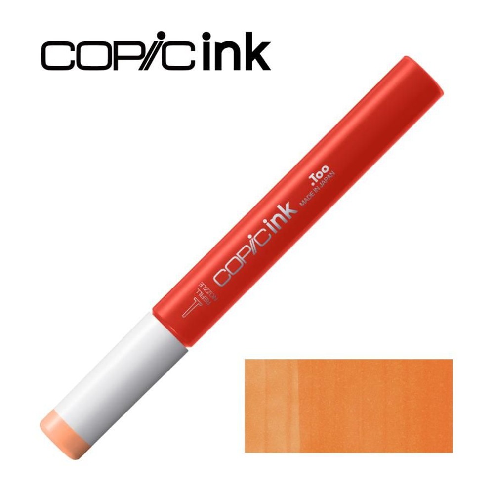 コピックインク YR02 ライト・オレンジ, YR02 ライト・オレンジ, コピックインク 