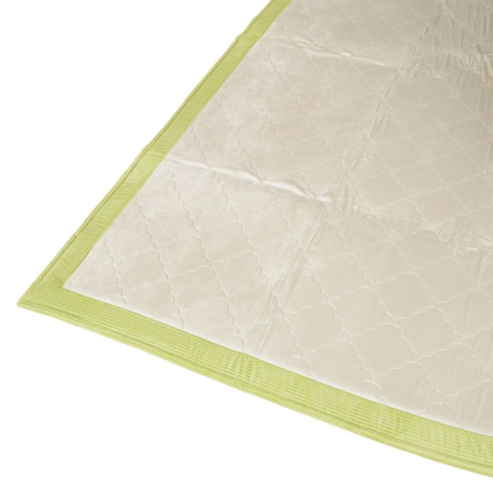 WIZ'A ウィザ もちもちラグ キルティング ベージュ 130&times;180cm, ベージュ, 130&times;180cm