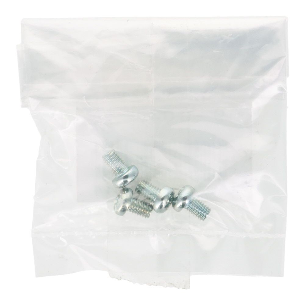 小ねじ　なべ　ユニクロ　Ｍ３&times;５ｍｍ　４本入, シルバー, M3&times;5mm